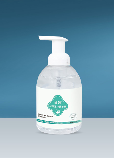 产品推荐-消毒产品-泡沫抗菌洗手液500ml-2